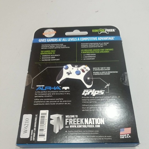 KontrolFreek Alpha Pro Pack Gamepad Xbox One 2 Low-Rise Performance Thumbsticks - Picture 8 of 8